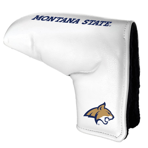 Montana State Bobcats White Tour Blade Golf Putter Cover