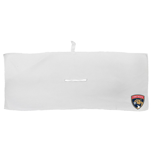 Florida Panthers 16" x 40" White Microfiber Golf Towel