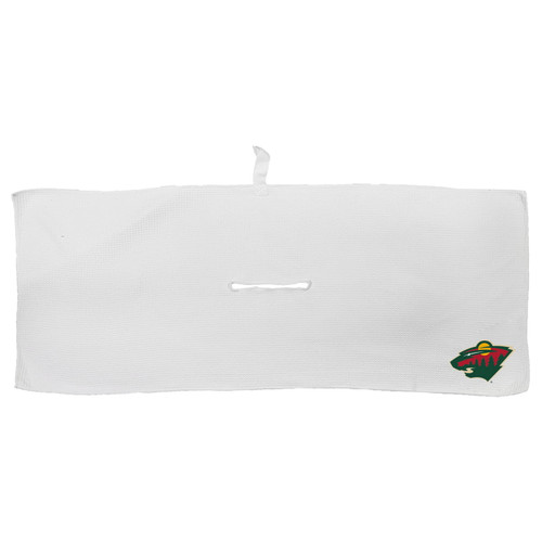 Minnesota Wild 16" x 40" White Microfiber Golf Towel