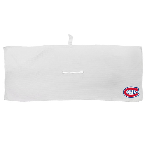 Montreal Canadiens 16" x 40" White Microfiber Golf Towel