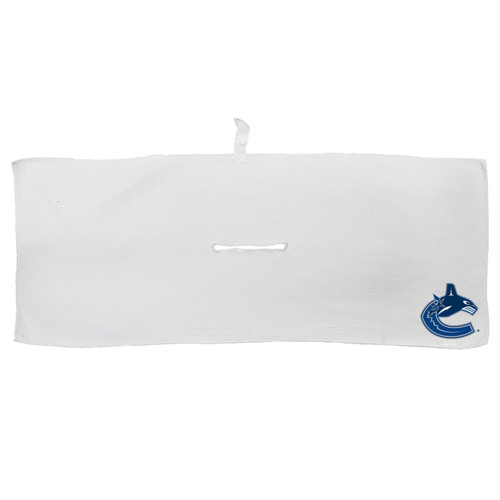 Vancouver Canucks 16" x 40" White Microfiber Golf Towel
