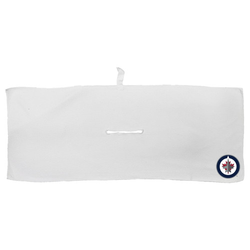 Winnipeg Jets 16" x 40" White Microfiber Golf Towel
