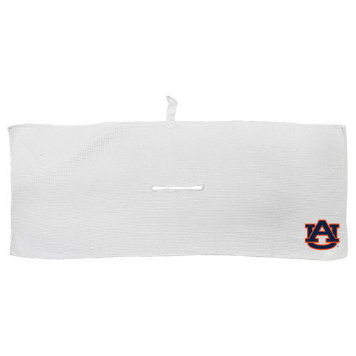 Auburn Tigers 16" x 40" White Microfiber Golf Towel