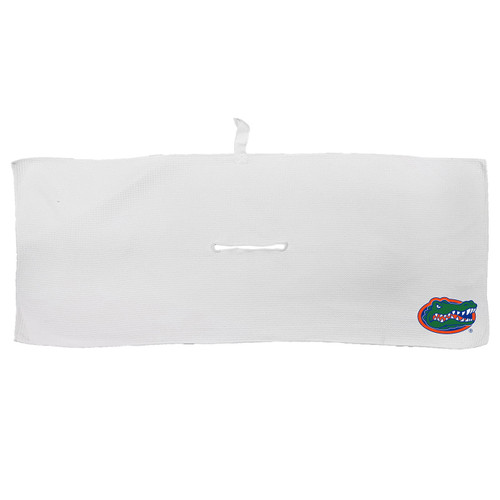 Florida Gators 16" x 40" White Microfiber Golf Towel