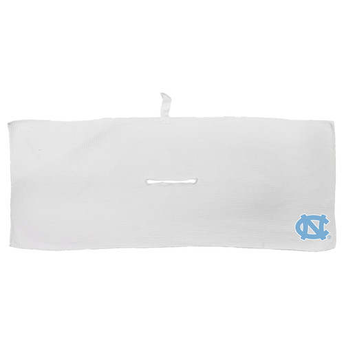 North Carolina Tar Heels 16" x 40" White Microfiber Golf Towel