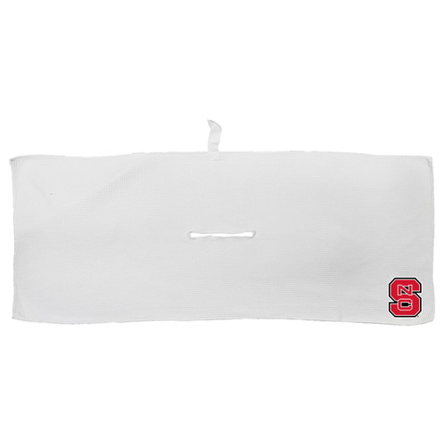 North Carolina State Wolfpack 16" x 40" White Microfiber Golf Towel