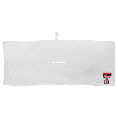 Texas Tech Red Raiders 16" x 40" White Microfiber Golf Towel