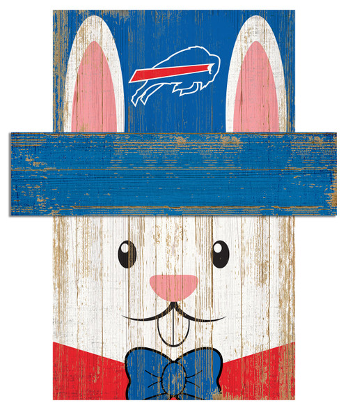 Buffalo Bills 6" x 5" Easter Bunny Head