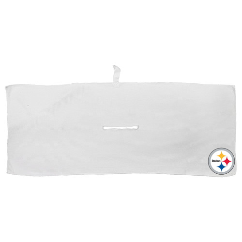 Pittsburgh Steelers 16" x 40" White Microfiber Golf Towel