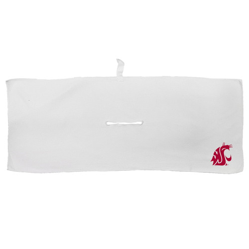 Washington State Cougars 16" x 40" White Microfiber Golf Towel