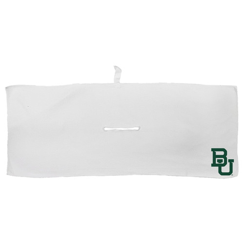 Baylor Bears 16" x 40" White Microfiber Golf Towel