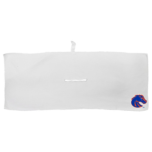 Boise State Broncos 16" x 40" White Microfiber Golf Towel