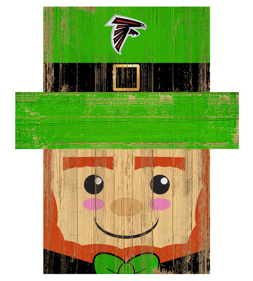 Atlanta Falcons 19" x 16" Leprechaun Head