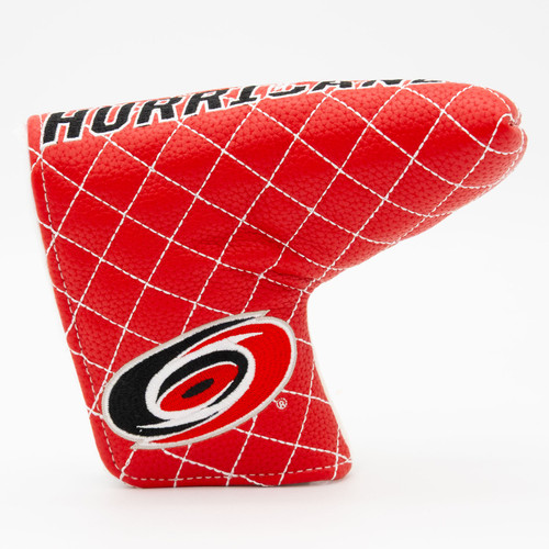 Carolina Hurricanes Split Quilted Tour Blade Golf Putter Cover
