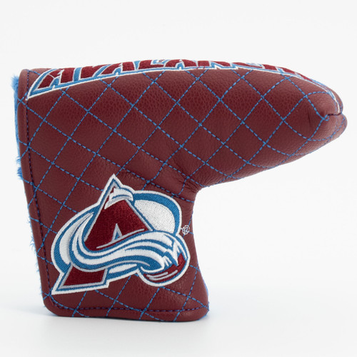 Colorado Avalanche Split Quilted Tour Blade Golf Putter Cover