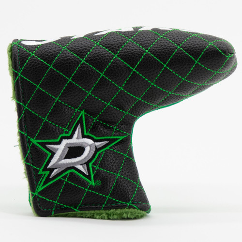 Dallas Stars Split Quilted Tour Blade Golf Putter Cover