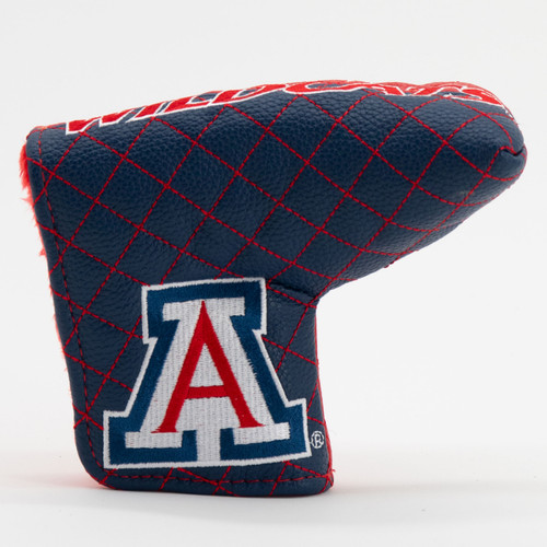 Arizona Wildcats Split Quilted Tour Blade Golf Putter Cover