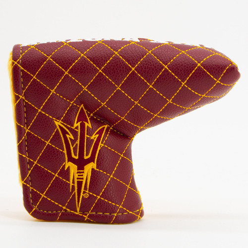Arizona State Sun Devils Split Quilted Tour Blade Golf Putter Cover