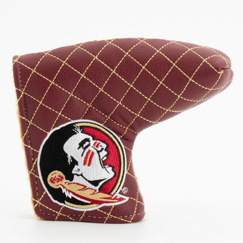 Florida State Seminoles Split Quilted Tour Blade Golf Putter Cover