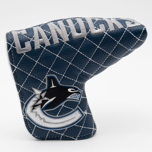 Vancouver Canucks Split Quilted Tour Blade Golf Putter Cover