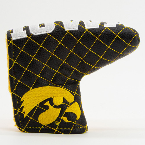 Iowa Hawkeyes Split Quilted Tour Blade Golf Putter Cover