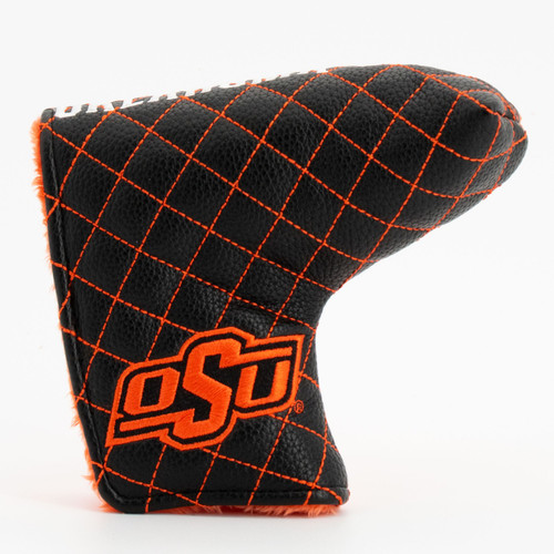 Oklahoma State Cowboys Split Quilted Tour Blade Golf Putter Cover