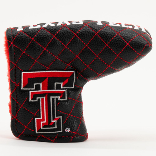 Texas Tech Red Raiders Split Quilted Tour Blade Golf Putter Cover