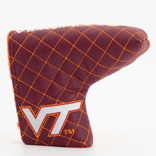 Virginia Tech Hokies Split Quilted Tour Blade Golf Putter Cover
