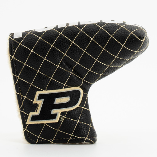 Purdue Boilermakers Split Quilted Tour Blade Golf Putter Cover