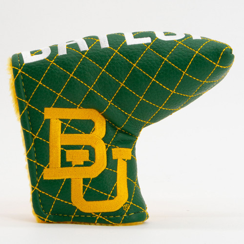 Baylor Bears Split Quilted Tour Blade Golf Putter Cover