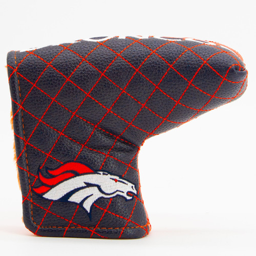 Denver Broncos Split Quilted Tour Blade Golf Putter Cover