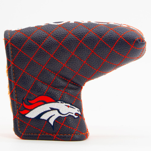 Denver Broncos Split Quilted Tour Blade Golf Putter Cover