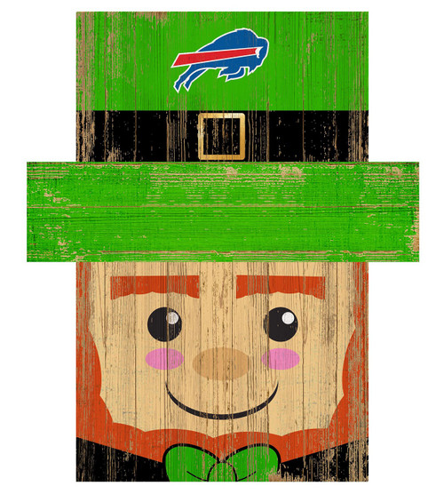 Buffalo Bills 6" x 5" Leprechaun Head
