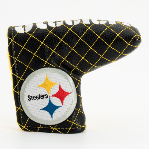 Pittsburgh Steelers Split Quilted Tour Blade Golf Putter Cover
