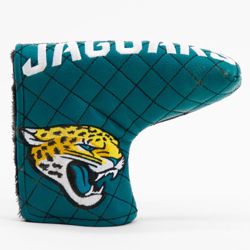 Jacksonville Jaguars Split Quilted Tour Blade Golf Putter Cover