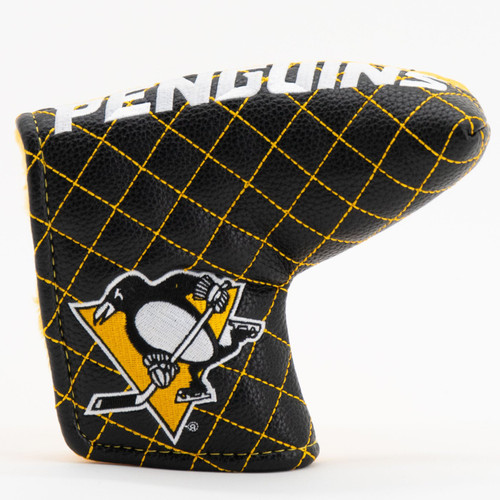 Pittsburgh Penguins Split Quilted Tour Blade Golf Putter Cover