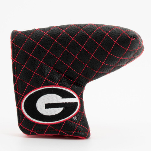 Georgia Bulldogs Split Quilted Tour Blade Golf Putter Cover