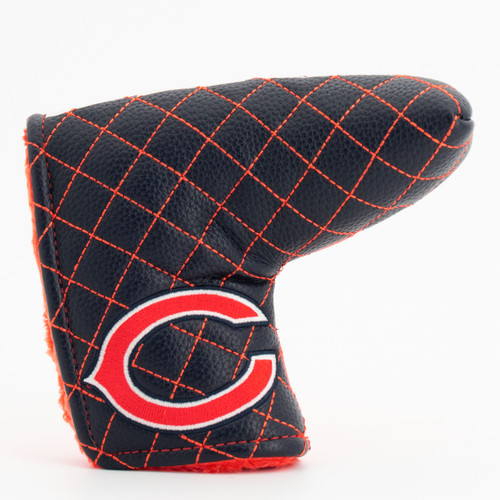 Chicago Bears Split Quilted Tour Blade Golf Putter Cover