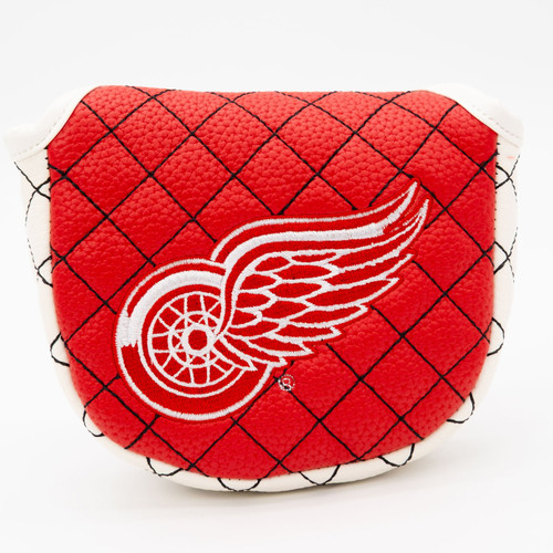 Detroit Red Wings Solid Quilted Golf Mallet Putter Cover