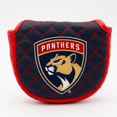 Florida Panthers Solid Quilted Golf Mallet Putter Cover