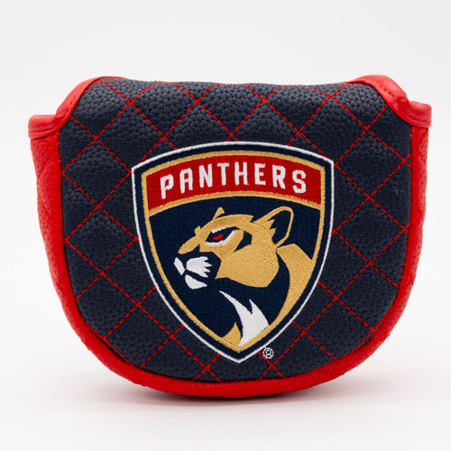 Florida Panthers Solid Quilted Golf Mallet Putter Cover