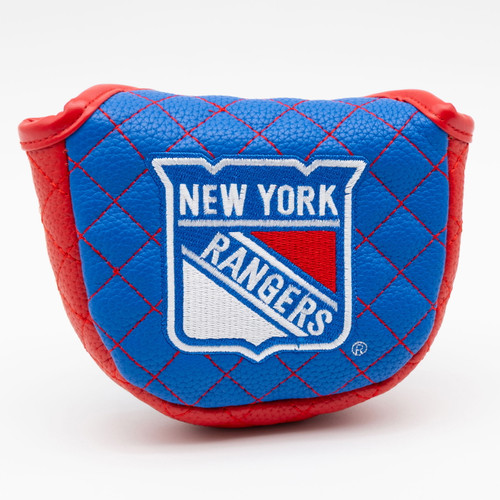 New York Rangers Solid Quilted Golf Mallet Putter Cover