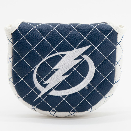 Tampa Bay Lightning Solid Quilted Golf Mallet Putter Cover