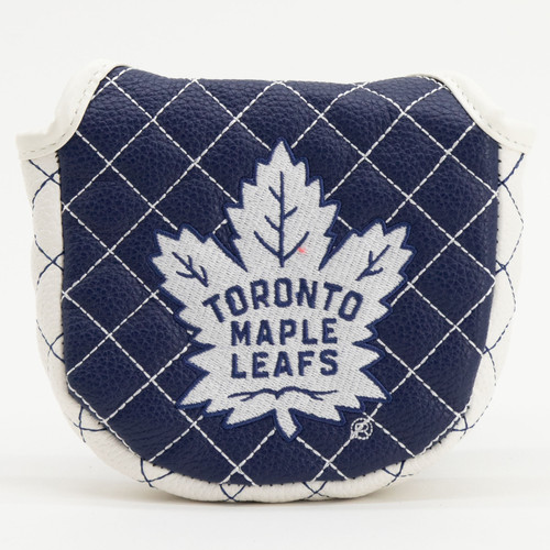 Toronto Maple Leafs Solid Quilted Golf Mallet Putter Cover