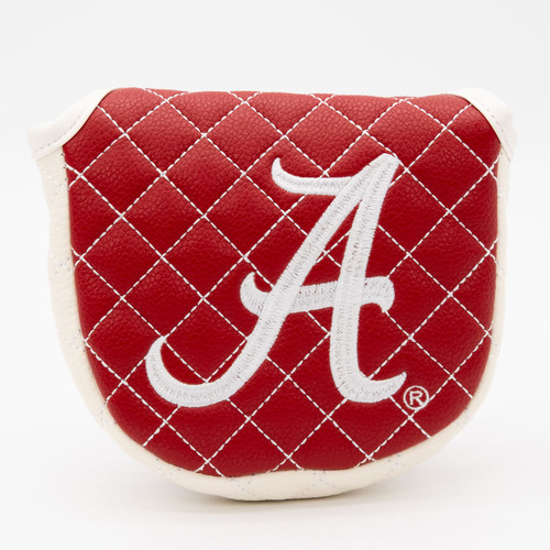 Alabama Crimson Tide Solid Quilted Golf Mallet Putter Cover