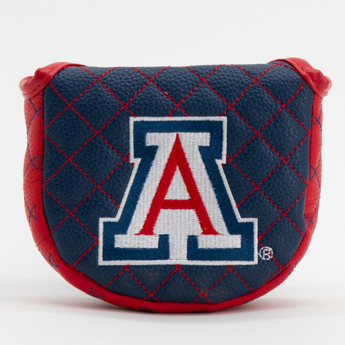 Arizona Wildcats Solid Quilted Golf Mallet Putter Cover