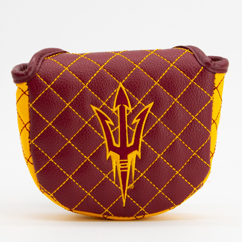 Arizona State Sun Devils Solid Quilted Golf Mallet Putter Cover