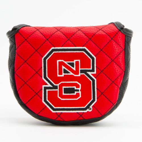 North Carolina State Wolfpack Solid Quilted Golf Mallet Putter Cover