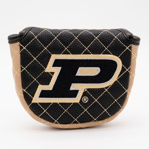 Purdue Boilermakers Solid Quilted Golf Mallet Putter Cover