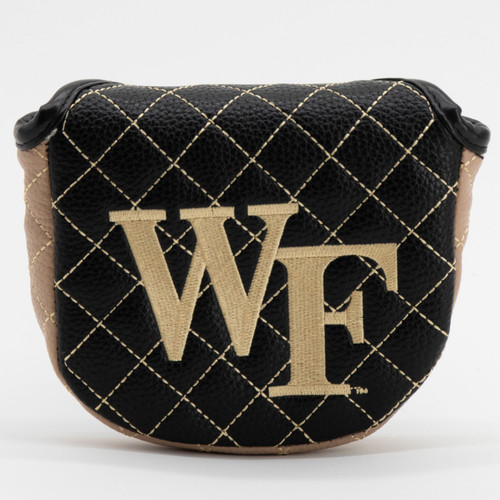 Wake Forest Demon Deacons Solid Quilted Golf Mallet Putter Cover
